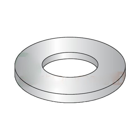 Newport Fasteners Flat Washer, For Screw Size #3 , Stainless Steel 10000 PK 756110